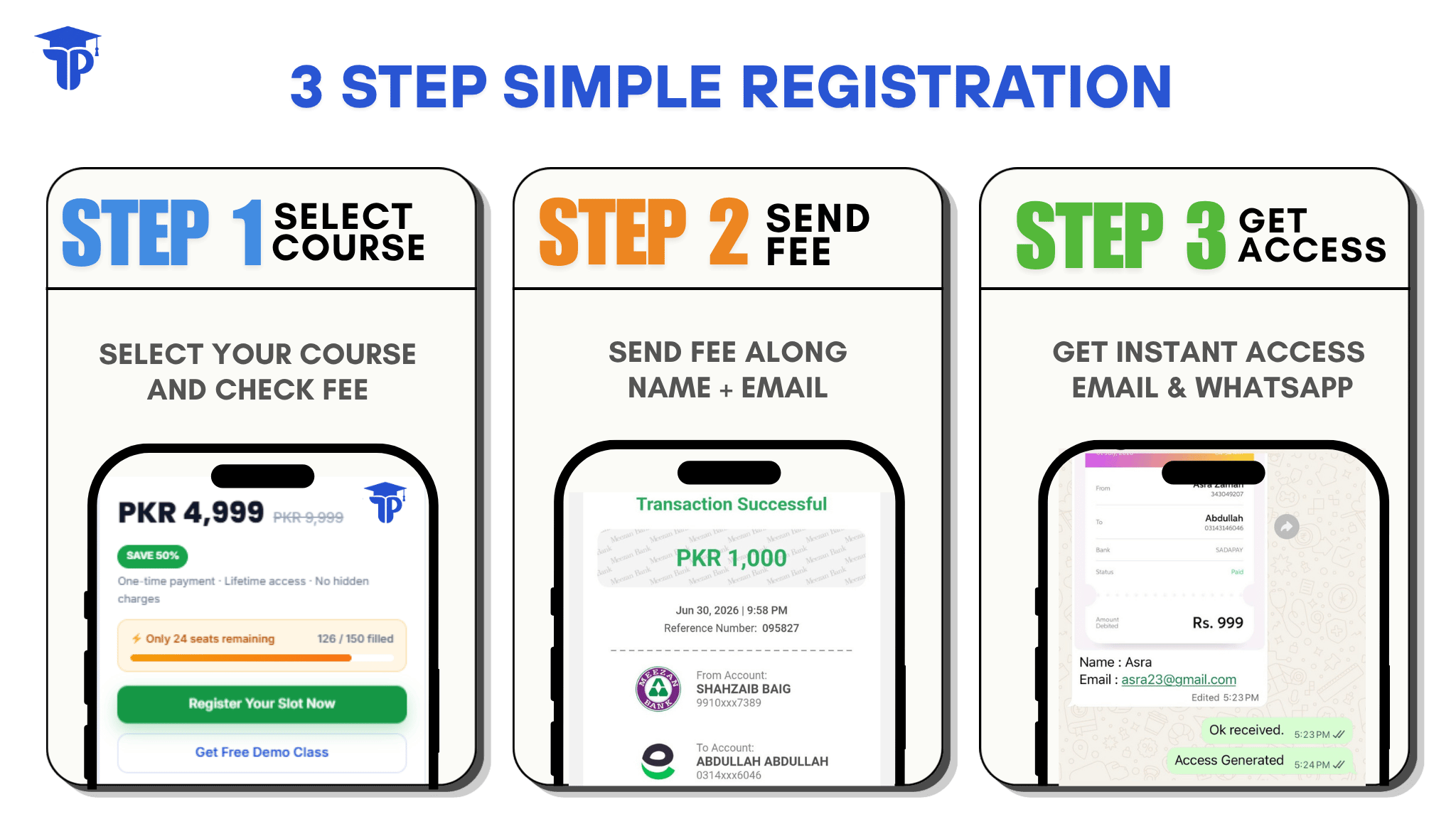 How to register — step by step