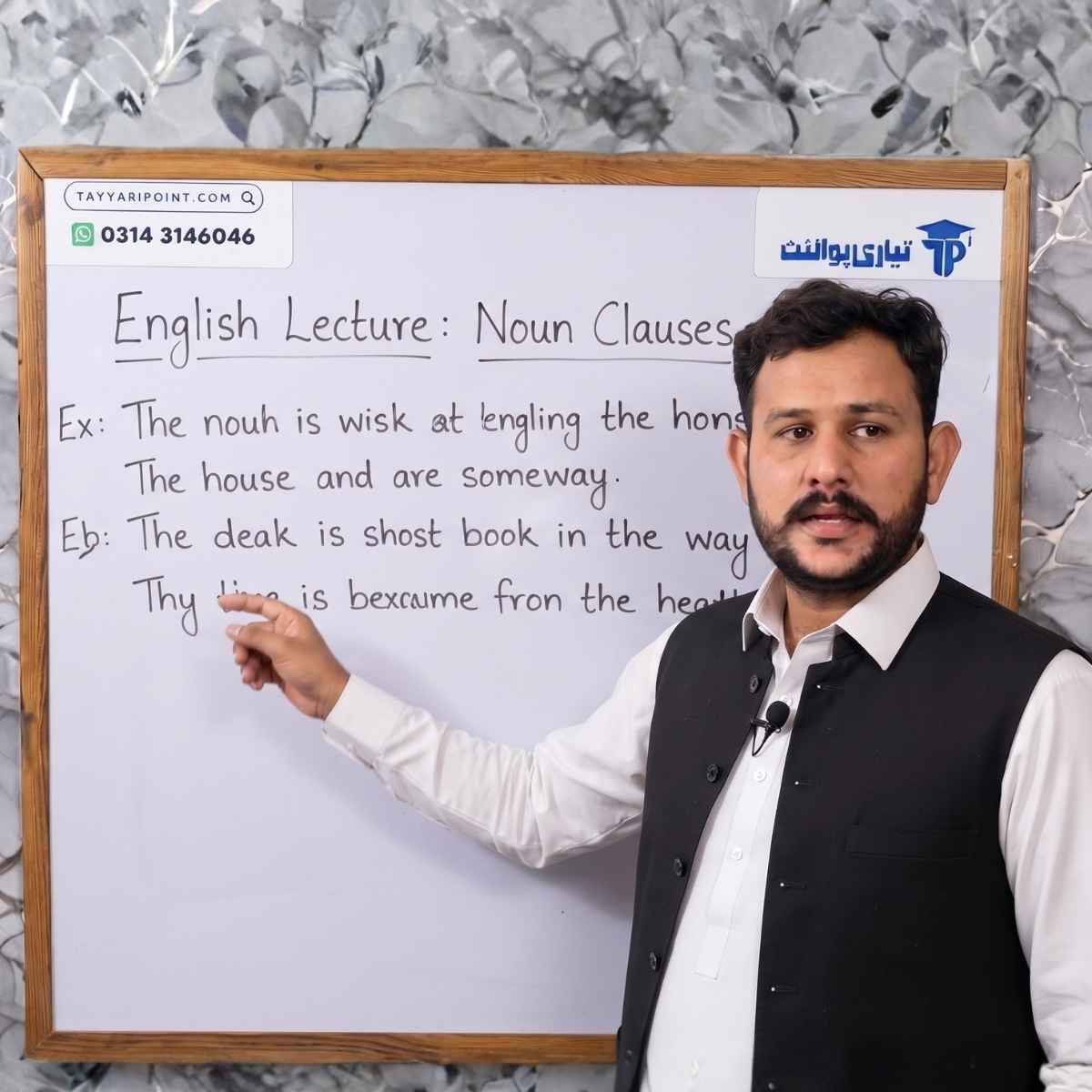 TayyariPoint classroom session